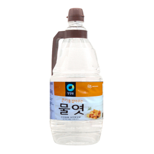 韩国清净园玉米糖浆2.45kg水怡麦芽糖烘培原料家用商用大包装瓶装