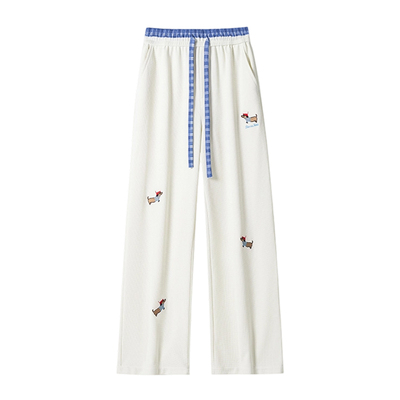 HiPanda秋冬款腊肠狗休闲裤男