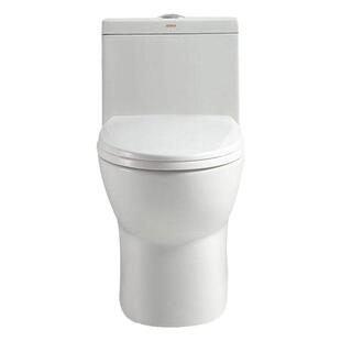 gold金牌卫浴旗舰店防溅虹吸大管道大冲力一体坐便器抽水虹吸马桶