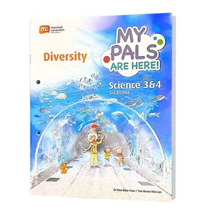新加坡科学教材 My PALS are HERE! Science（第3版）Diversity 专题  3&4年级英文原版书籍