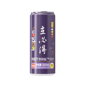 晓田 立必得黄精党参枸杞气泡水 0蔗糖0防腐剂 325毫升*24瓶