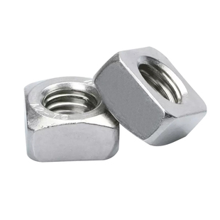 304不锈钢四方形螺母4角方块螺帽方型正四边形螺丝帽3M4M5M6M8M12