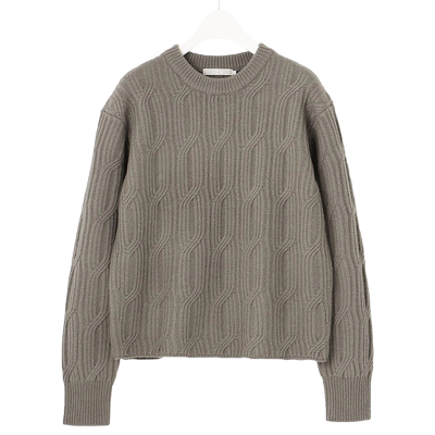 羊毛羊绒混纺针织短毛衣商场同款