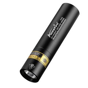 蓝光防伪手电筒紫光灯验钞手电筒专用荧光剂检测板材鉴定UV紫外线