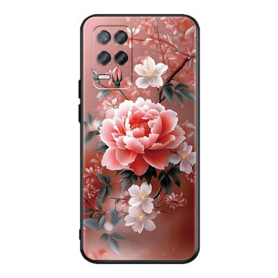 luckrider适用于oppok9x手机壳。真我q3外壳q3i软胶RMX3041花海k9x防摔真我v13保护套ooppV13春色oppo realme