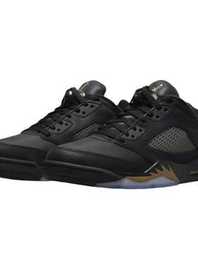 Air Jordan 5 Low AJ5 男黑金运动休闲低帮篮球鞋DJ1094-001