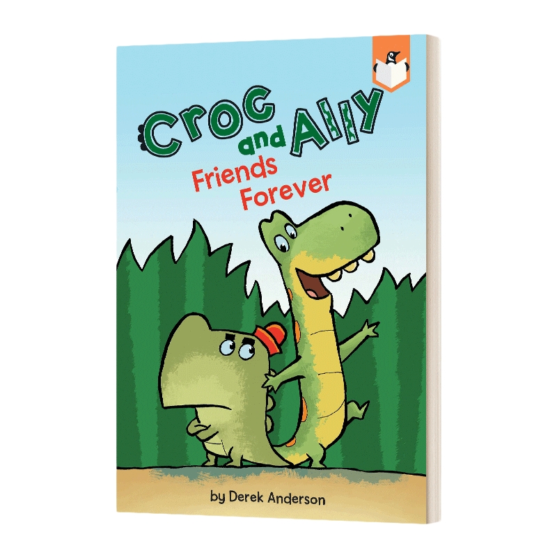 英文原版 Friends Forever Croc and Ally 永远的朋友 鳄鱼家族系列 兰登桥梁读本 儿童绘本 初期章节书 英文版 进口英语原版书籍