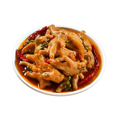 怪味鸡爪小吃酸甜麻辣一爪多味