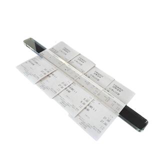 压单器饭店排单子收银台压票夹透明镇尺厨房餐厅前台菜单夹桌面夹单器单子固定器美团外卖压单尺压单条神器