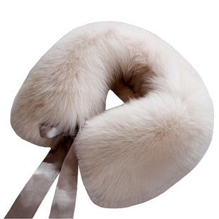 真皮草围脖毛领狐狸毛围脖毛领子皮草围巾短款韩国秋冬女特价包邮