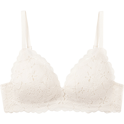 小胸天菜升杯秒聚拢颜值蕾丝文胸