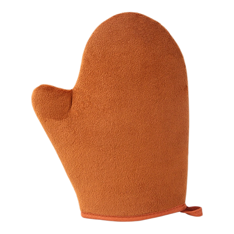 擦身体乳手套抹防晒霜素颜霜美黑油懒人专用涂抹神器植绒防水手套