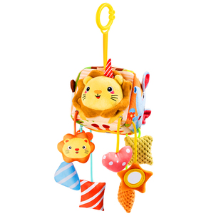 尿布台床铃支架悬挂式摇铃婴儿宝宝床头音乐旋转新生车载挂件玩具