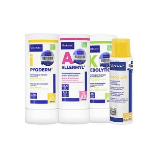 维克药浴派奥洁宠物药浴狗狗康泰乐爱乐美脂溢停香波狗狗猫咪药浴