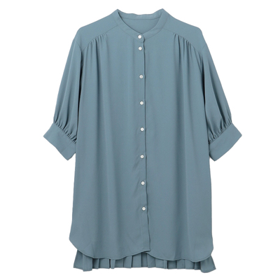 any FAM可机洗背部褶皱适宜通勤衬衫女ONWARD