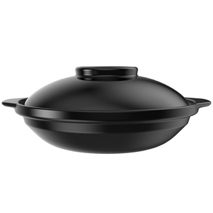 家用煲仔饭专用砂锅干烧锅浅口砂锅煤气灶防干烧鱼头煲黄焖鸡浅锅