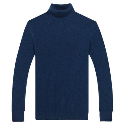 恒源祥高领羊毛衫套头毛衣