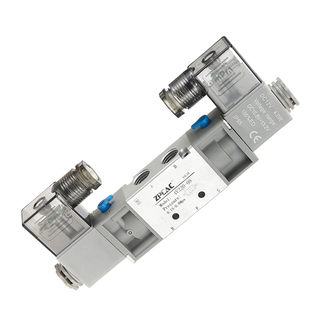 二位五通双线圈电磁阀4V120/4V220/4V320/4V420-06/08/10/15DC24V