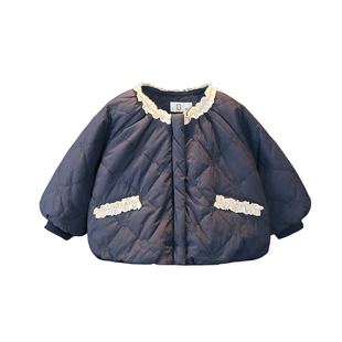 女童棉服冬装2025新款洋气冬季女孩洋气好看棉衣儿童加厚保暖外套