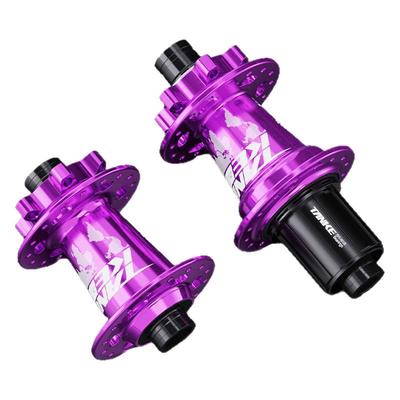 碳客TANKE 山地自行车360响花鼓6爪快拆桶轴28/32/36孔前2后4培林