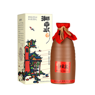湘泉牌60度湘泉酒馥郁香型国产白酒500ml高度白酒粮食酒