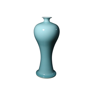龙泉青瓷美人醉张宇仁手工仿古花瓶纯矿釉插花器家居摆件饰品收藏