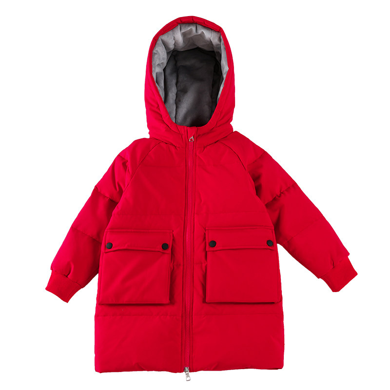 儿童羽绒服抗寒-15°白鸭绒外套