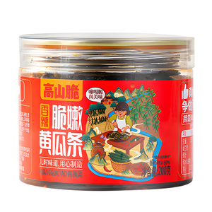 屋头香辣脆嫩黄瓜条200g