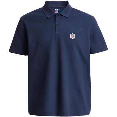 SEASON HIGH春季NFL联名英文刺绣短袖衬衫上衣男装