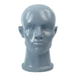 万世宫眼镜展示架玻璃钢头模树脂假人头模特头西方脸型耳机展示架