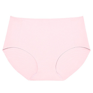 华歌尔Wacoal小懒猫透气棉质抗菌无痕中腰三角裤内裤内衣女UP14E5