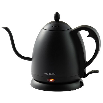 maxwin细长嘴电热水壶随手泡茶专用手冲咖啡烧水B壶304不锈钢开水