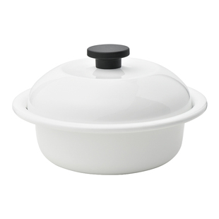 霜山珐琅汤锅家用搪瓷糖水锅小煮锅无涂层汤煲一人食飞碟泡面锅