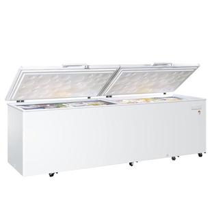 海尔冰柜卧式商用大容量1028升冷藏冷冻冰箱500升以上速冻大冷柜