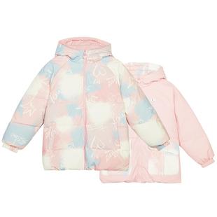 【商场同款】361°童装女童两面穿羽绒服冬季新款中大童