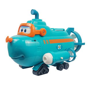 超级飞侠威利声光潜水艇儿童玩具威力活力潜水队庞机长安琪控制台