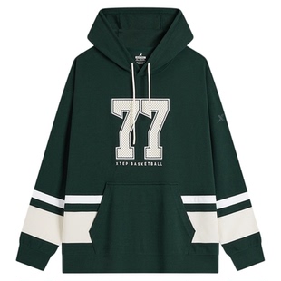 特步卫衣外套男款秋季新款圆领套头衫户外休闲运动服976329930295