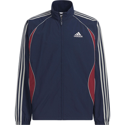 Adidas/阿迪达斯正品TEAMGEIST TT男士三条纹立领外套KE5847