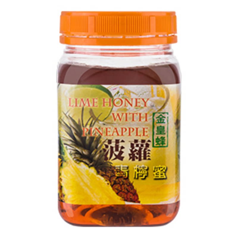 金皇蜂菠萝青柠蜜500g早茶暖水冲泡养生办公室下午茶果蜜搭配点心