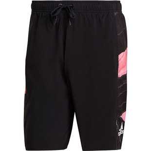 Adidas/阿迪达斯正品2021年新款男子夏季训练运动休闲短裤 GM8985