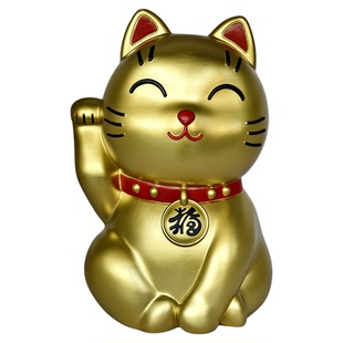 招财猫墙面遮丑补洞壁挂装饰开业乔迁新居酒柜书桌儿童房摆件礼品