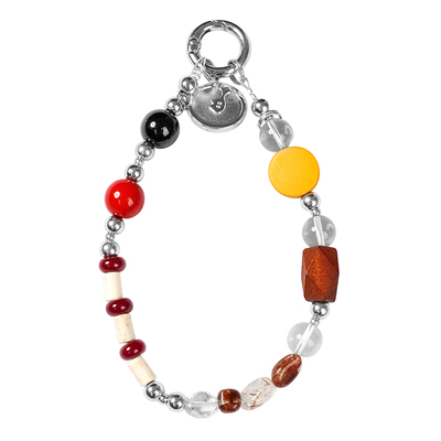 壳试验原创手机链少女挂绳串珠