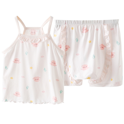 gardencity女宝宝家居服套装夏季