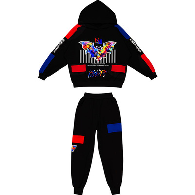 男童冬装卫衣套装秋冬款酷帅