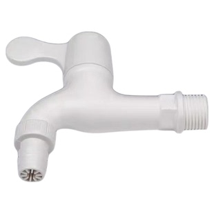 塑料PVC-U塑胶83102M加长洗衣机水龙头家用4分6分大流量快接水龙