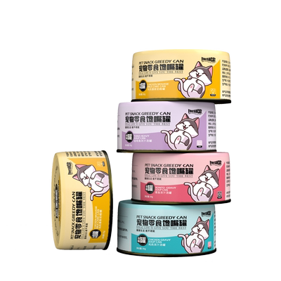 福瑞诗浓汁肉块补水猫罐头