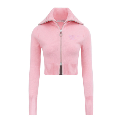 VWL2025秋冬季新款翻领短毛衣