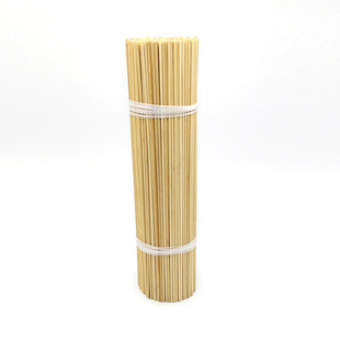 两头平竹签40厘米*4.0毫米500支棉花糖DIY手工艺模型花束鸟笼旗杆