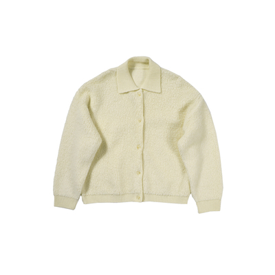 UNRETRO纯羊毛短款针织衫女开衫