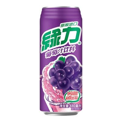 台湾饮料味丹绿力果汁480mL